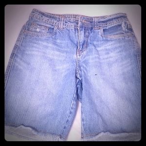 Limited Too girls jean shorts size 12 Reg